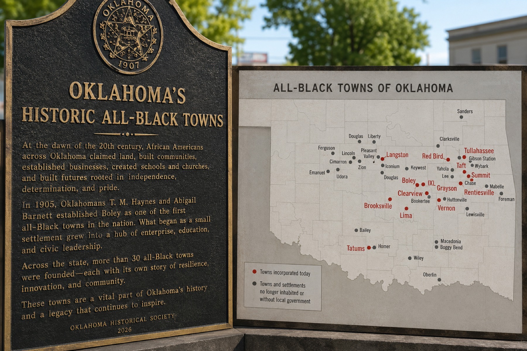 Black Wall Street - Tulsa, Day 3: Oklahoma's Historic All-Black Towns